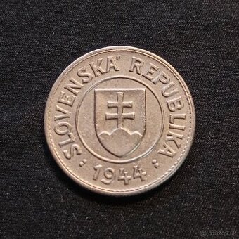 1 koruna 1944 - 1