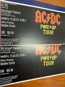 AC/DC Bratislava Golden circle 340/2ks