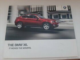 BMW X6 E71 brožúra