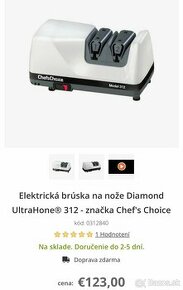 Elektrická brúska na nože Chef's Choice 312