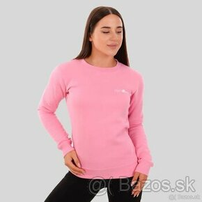 Dámska mikina Basic Jumper Baby Pink - GymBeam (S,pošpinená) - 1