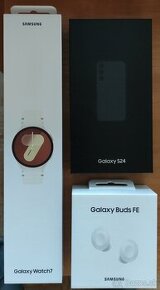 Predám SG S24,Smart watch 7, SG buds FE