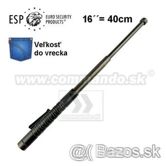 Teleskopický obušok ESP-ExB-16HS KALENÝ 16" (Nový)