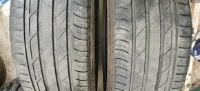 Bridgestone 215/50 r18 92W dezen4mm 2ks19€ pošlem aj prezuje - 1