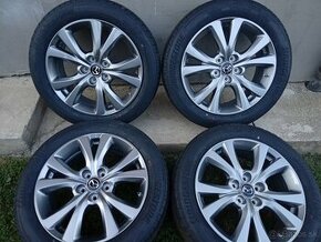 MAZDA CX30..CX3..18"215/55 R18 ORIGINÁLNE HLINÍKOVÉ DISKY