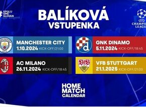 Balíková vstupenka ŠK Slovan Bratislava