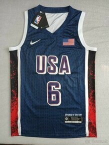 Basketbalový dres LeBron James USA - 1