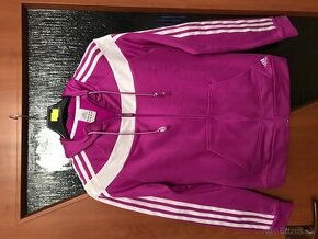 ADIDAS originál fuksia dámska mikinka S/M