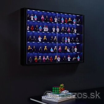 Vitrína s podsvietením na Lego Minifigurky