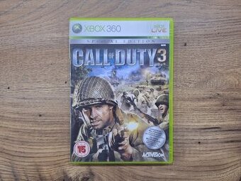 Hra na Xbox 360 - Call of Duty 3