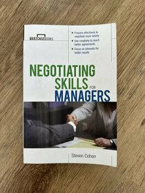 Negotiating skills for managers