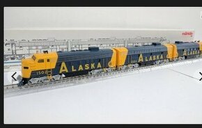 Marklin 3462 - EMD F7, 3 units Alaska TOP CENA