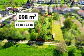 Ozdín – 700 m2 STAVEBNÝ POZEMOK na RD aj na SPLÁTKY - 1