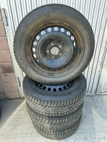 Zimne pneu DUNLOP 205/55 R16 na diskoch 5x108 Ford - 1