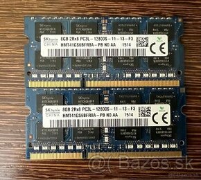 Predam DDR3L RAM pre NTB 8GB - 1