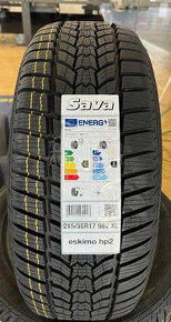 Zimné pneumatiky nové 215/55 R17 Sava DOT2023/2024