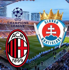 Posledné lístky - Slovan Liga Majstrov vs AC Milano