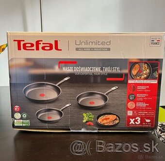 Tefal Unlimited 20/24/28 cm titán, indukcia