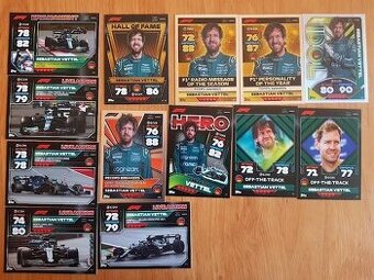 Karty,krtičky F1 Topps turbo attax 2022