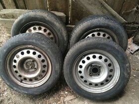 Original disky pre VW POLO,GOLF aj s pneumatikami MICHELIN - 1