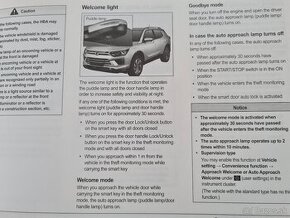 Návod k obsluhe Ssangyong Korando