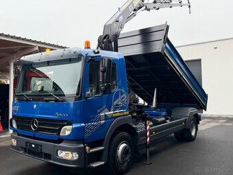 MERCEDES-BENZ ATEGO 1524 SKLÁPAČ TROJSTR. HYDRAULICKÁ RUKA