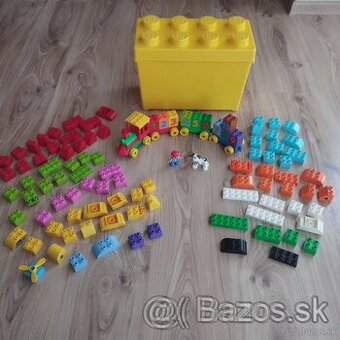 Lego duplo vláčik + kocky