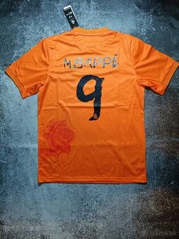 Real Madrid orange rose jersey - Kylian Mbappe