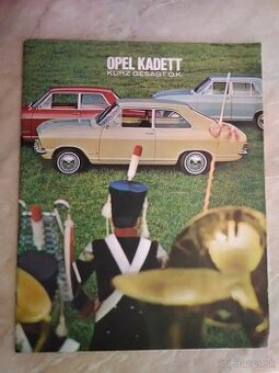 Starý originálny katalóg OPEL KADETT