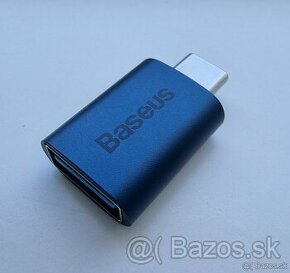 Značkový USB OTG adaptér Baseus USB C - USB A