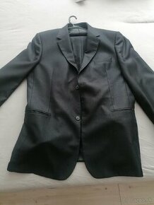 Oblek čierny komplet - 1