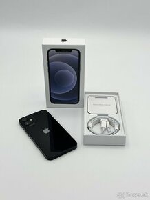 Apple iPhone 12 Mini 64GB Black 100% Zdravie Batérie