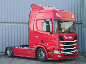 Scania R450, TOP LINE, LOW DECK, EURO 6, NOVÉ PŘEDNÍ PNEU, P