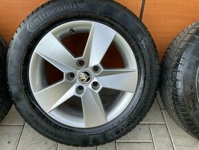 SPECTRUM Orig.skoda Alu Disky 5x112 ET45 205 60 R16 Zimné