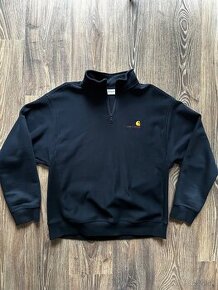 Carhartt American Script half zip mikina (L)