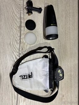 Celovka Petzl Taktikka Core a RIDGEMONKEY NABÍJATEĽNÁ LAM