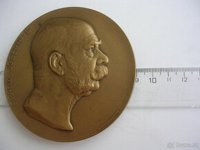 AE medaila 1910 I.medzinárodná lovecká výstava Viedeň FJI. - 1