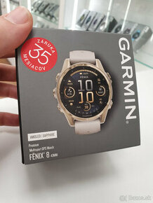 Fenix 8 - 43mm, AMOLED, Sapphire, Soft Gold, Fog Gray - 1