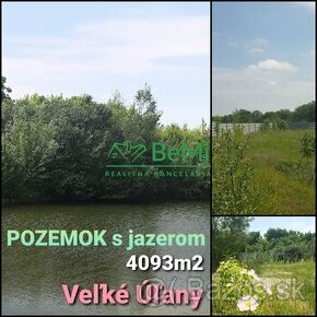 POZEMOK s jazerom...4093m2...Veľké Úľany (111-14-DAR)