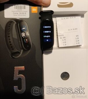 Hodinky Mi Smart Band 5