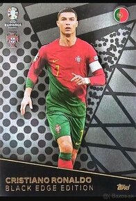 CRISTIANO RONALDO BLACK EDGE EURO 2024 MATCH ATTAX