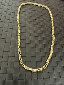 Zlatá retiazka- Kráľovský vzor 60 cm