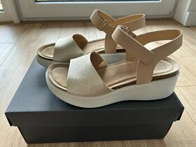 ECCO FLOWT WEDGE CORK SANDAL vel. 38 - 1