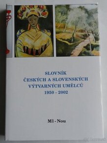 Slovník českých a slov výtv umělcú 1950-2001 ML-NOU IX.diel