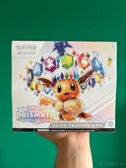 Pokemon Prismatic Evolutions Elite trainer box