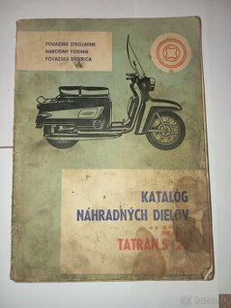 Predám katalóg náhradných dielov na Tatran 125