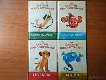 Čarovné audio rozprávky 1, 3, 4, 6 (len knihy)