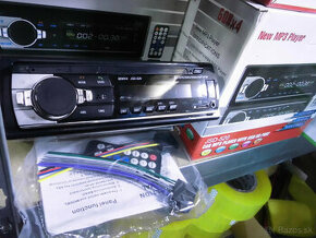 Auto radio- USB/SD/AUX+ Dialkový ovladač euro koncovka