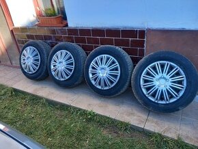 Plechove disky + zimne gumy 195/65 R15