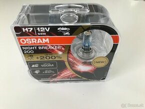 H7 OSRAM Night Breaker 200% - NOVÉ - NEROZBALENÉ